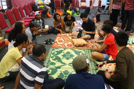 Indonesian LGBT activists participate in a regional network called Camp Sambel / EngageMedia Online networking and minority rights